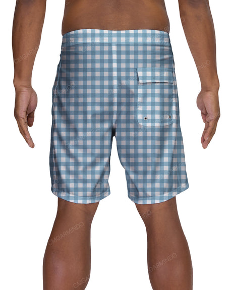 19" Fixed Waist Side Panel Boardshorts
