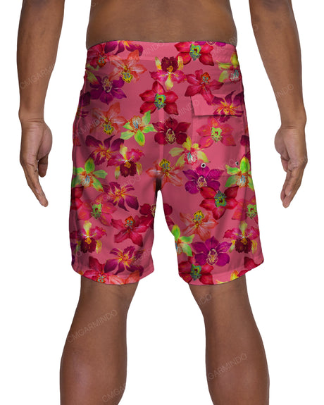 19" Fixed Waist Side Panel Boardshorts