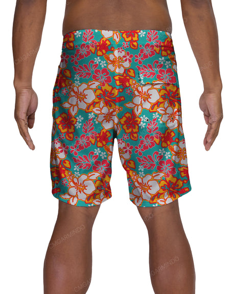 19" Fixed Waist Side Panel Boardshorts