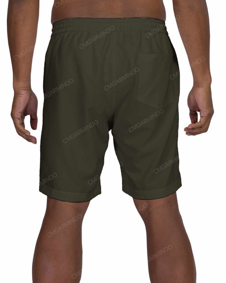 19" Elastic Waist Swimshorts