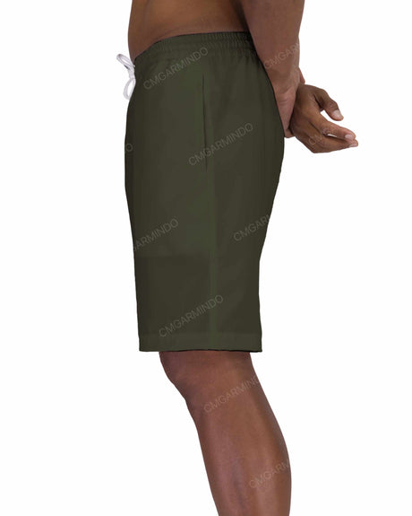19" Elastic Waist Swimshorts