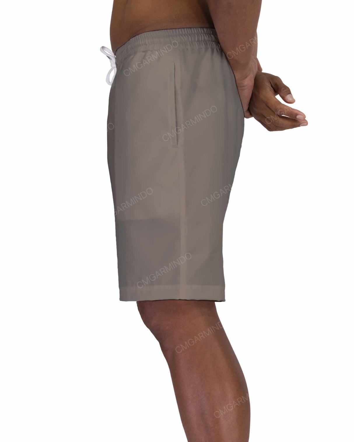 19" Elastic Waist Swimshorts