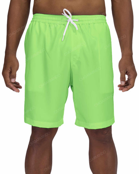 19" Elastic Waist Swimshorts