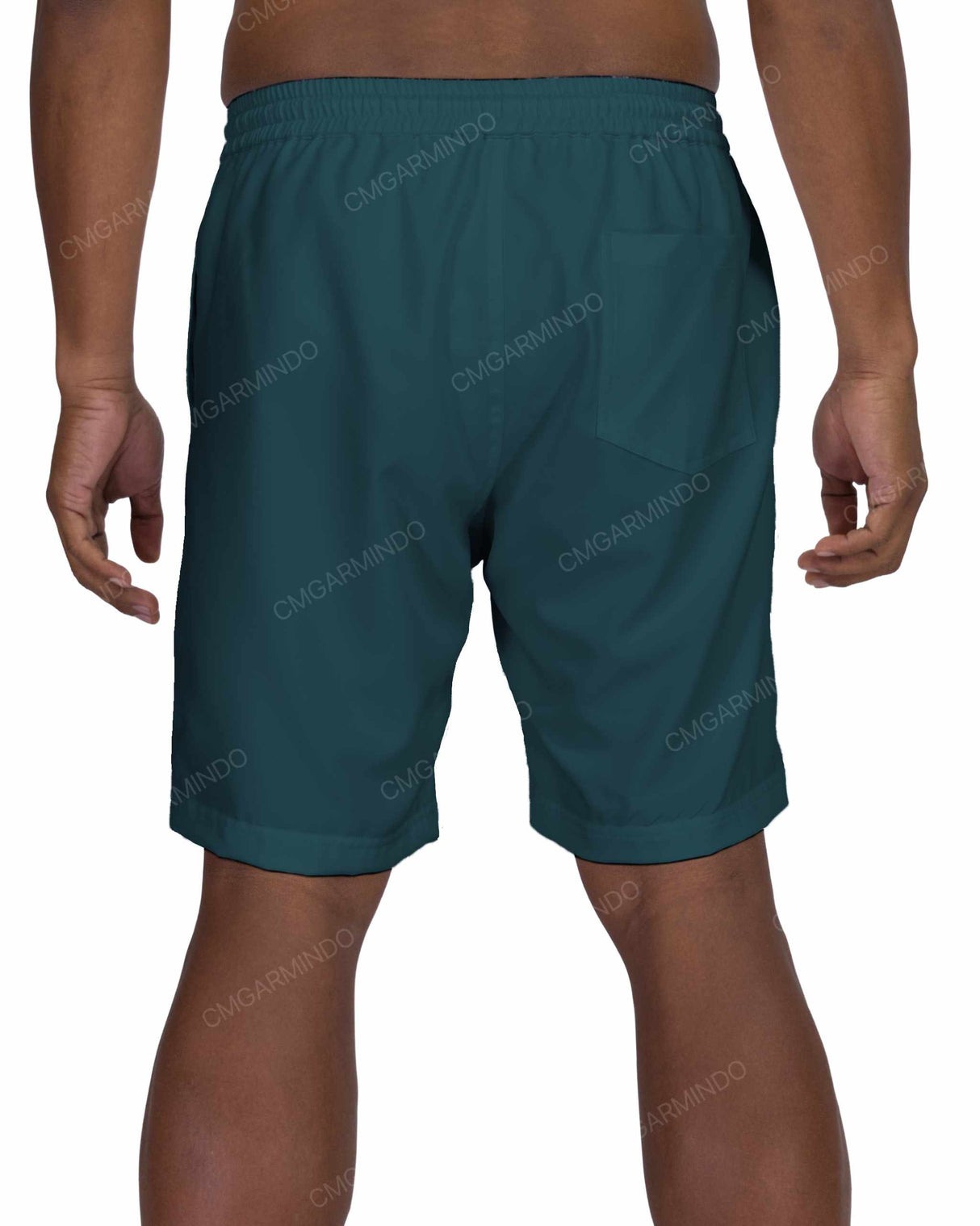 19" Elastic Waist Swimshorts