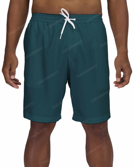 19" Elastic Waist Swimshorts