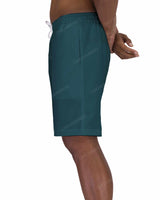19" Elastic Waist Swimshorts