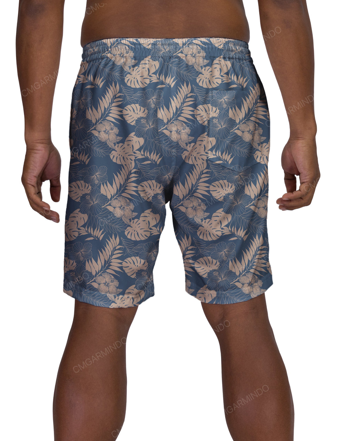 19" Elastic Waist Swimshorts