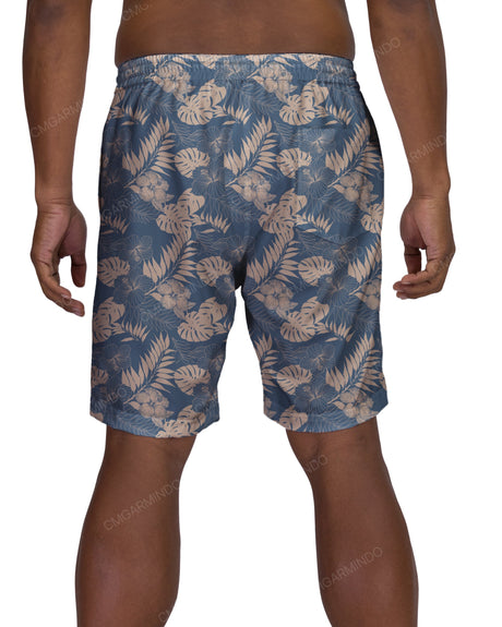 19" Elastic Waist Swimshorts