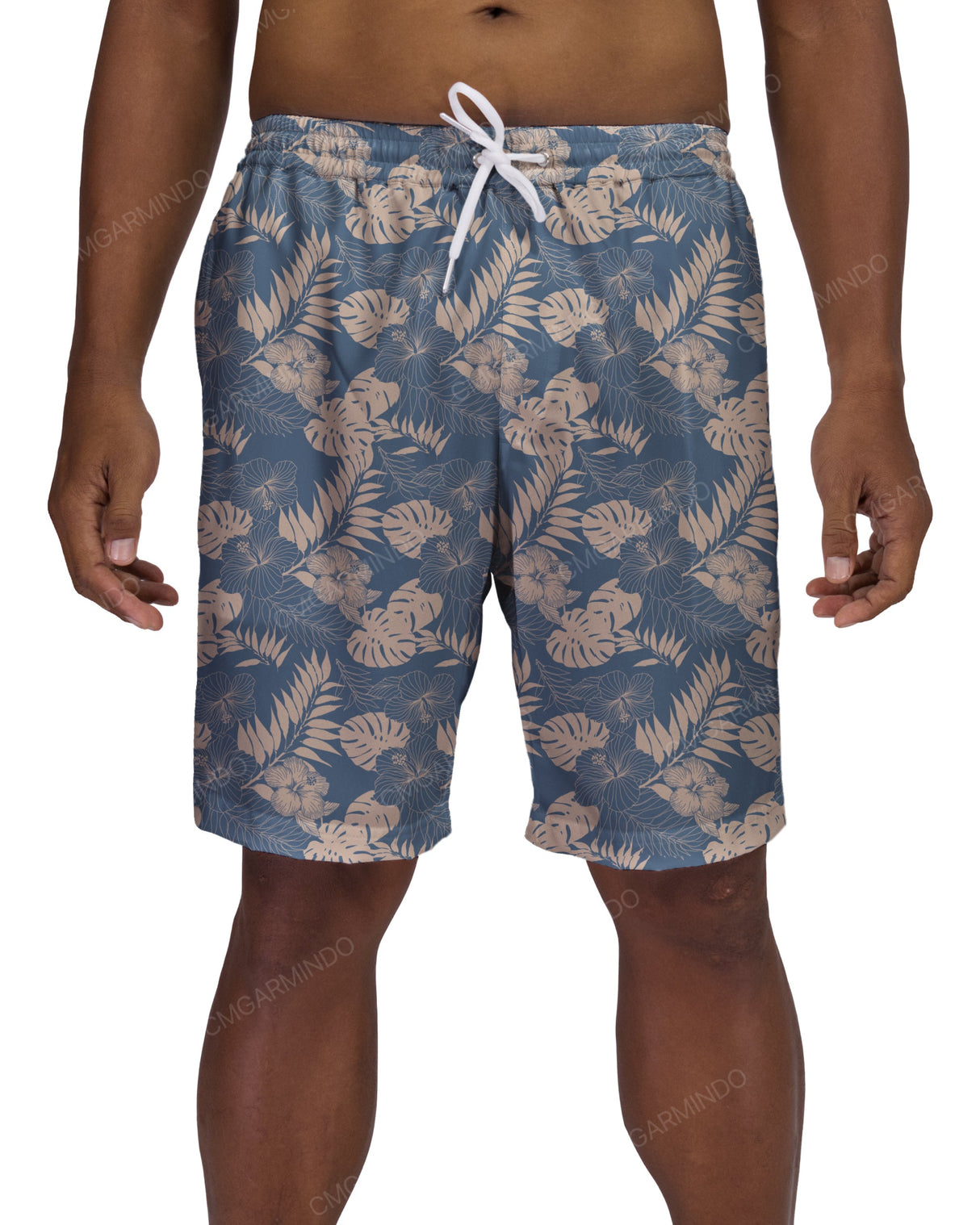19" Elastic Waist Swimshorts