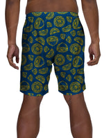19" Elastic Waist Swimshorts