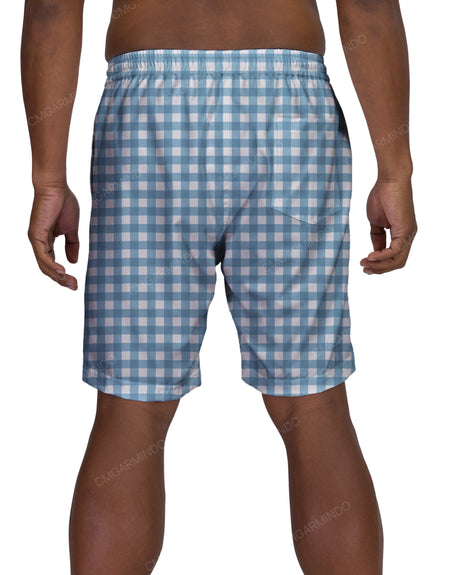 19" Elastic Waist Swimshorts