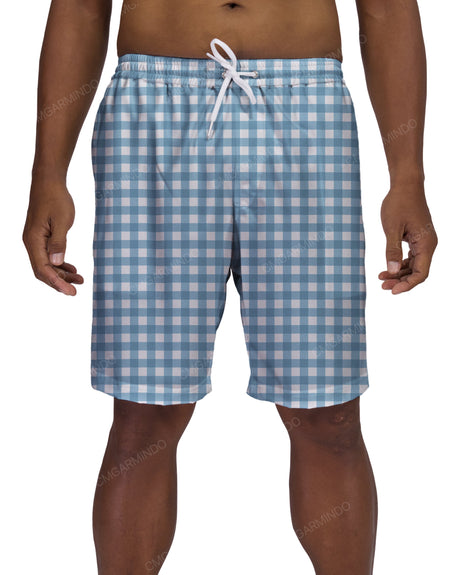 19" Elastic Waist Swimshorts