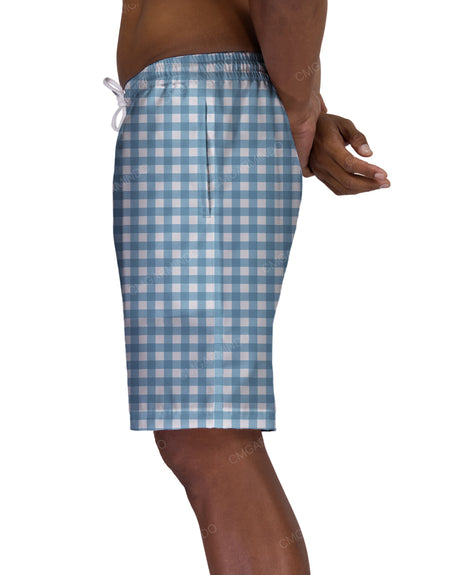 19" Elastic Waist Swimshorts