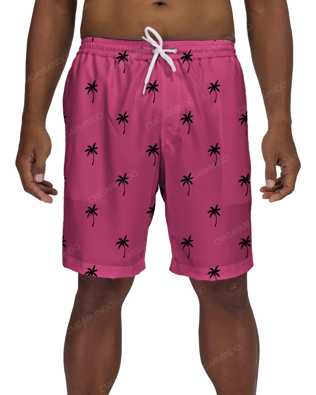 19" Elastic Waist Swimshorts