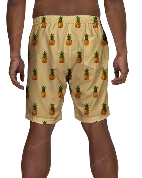 19" Elastic Waist Swimshorts