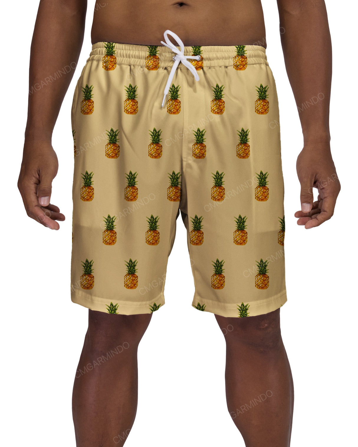 19" Elastic Waist Swimshorts