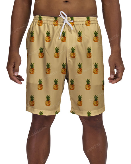 19" Elastic Waist Swimshorts