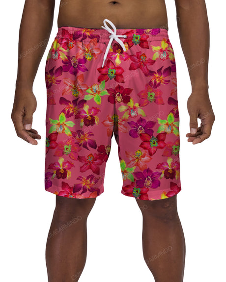 19" Elastic Waist Swimshorts