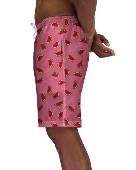 19" Elastic Waist Swimshorts