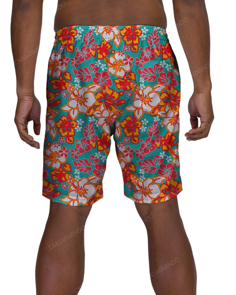 19" Elastic Waist Swimshorts