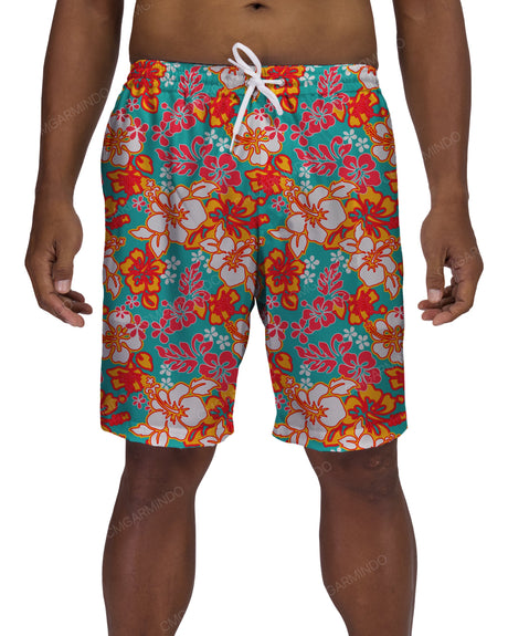 19" Elastic Waist Swimshorts
