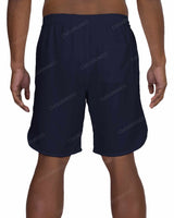19" Elastic Waist Dolphin Hem Swimshorts