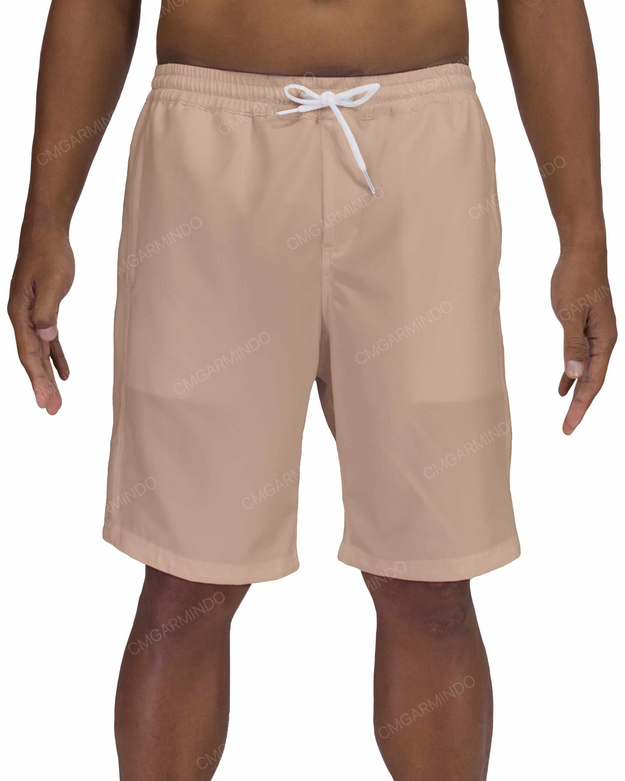 19" Elastic Waist Side Panel Swimshorts