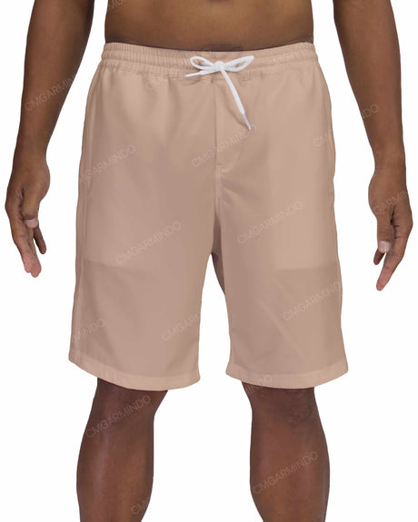 19" Elastic Waist Side Panel Swimshorts