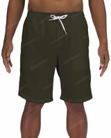 19" Elastic Waist Side Panel Swimshorts