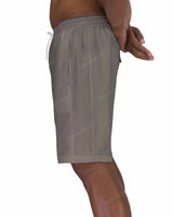 19" Elastic Waist Side Panel Swimshorts
