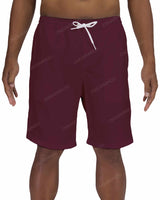 19" Elastic Waist Side Panel Swimshorts