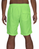 19" Elastic Waist Side Panel Swimshorts