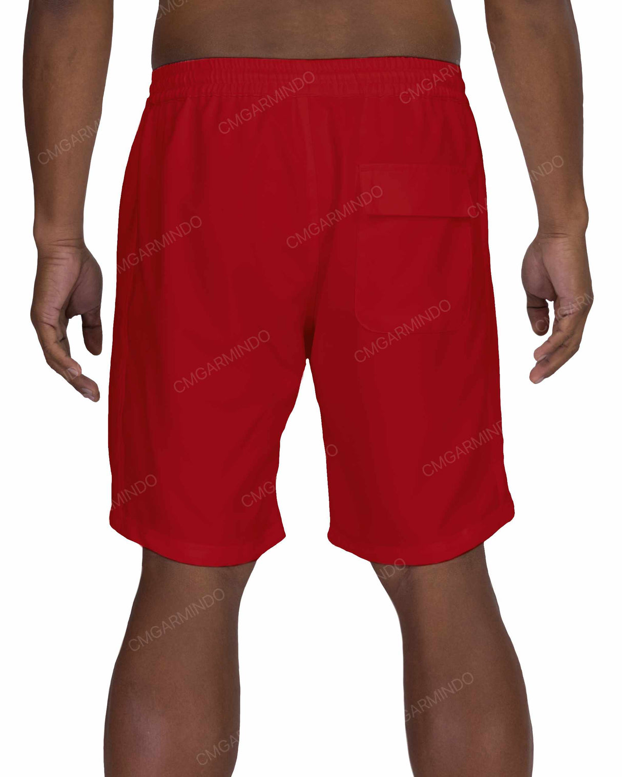 19" Elastic Waist Side Panel Swimshorts