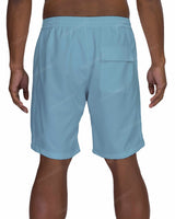 19" Elastic Waist Side Panel Swimshorts