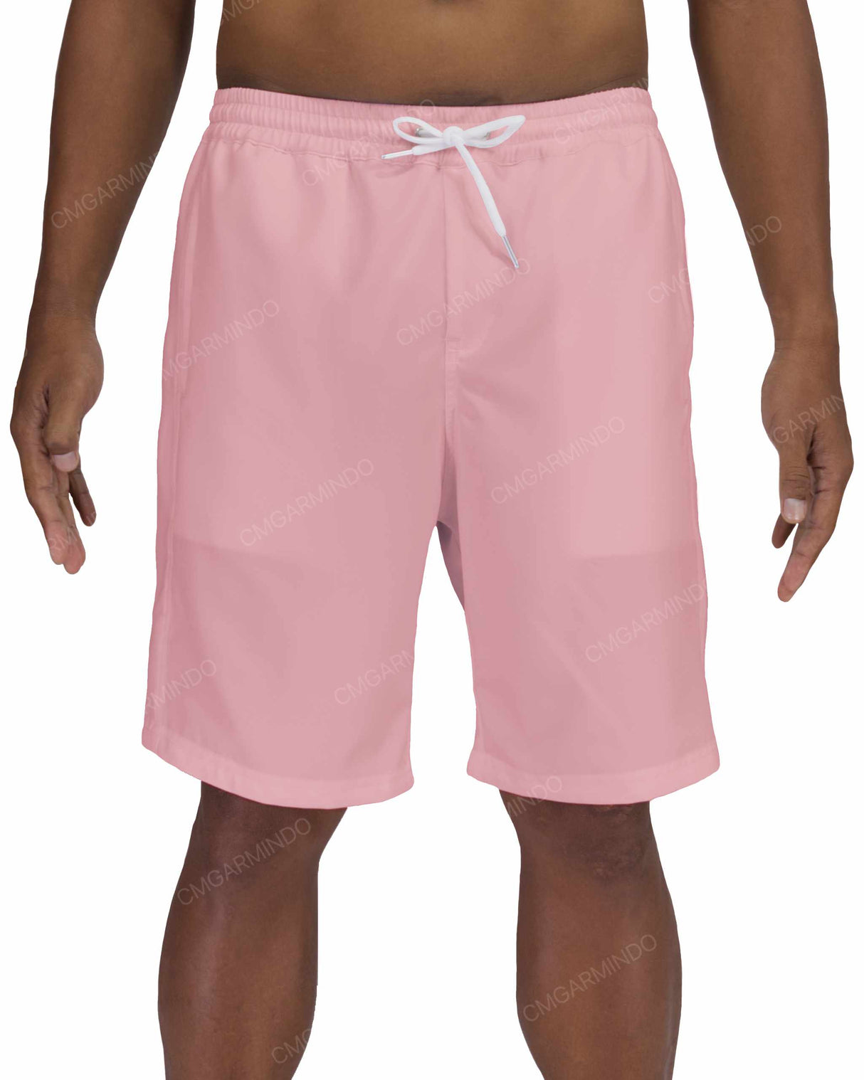 19" Elastic Waist Side Panel Swimshorts