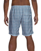 19" Elastic Waist Side Panel Swimshorts