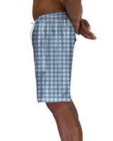 19" Elastic Waist Side Panel Swimshorts