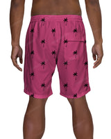 19" Elastic Waist Side Panel Swimshorts