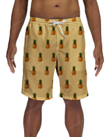 19" Elastic Waist Side Panel Swimshorts
