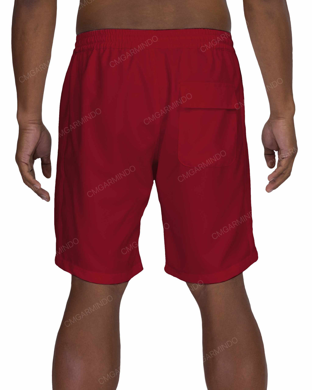 19" Elastic Waist Side Panel Swimshorts