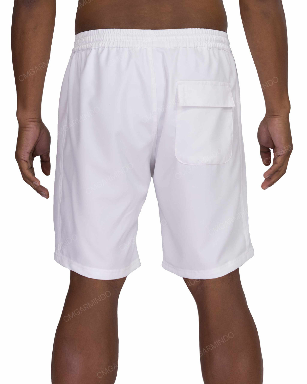 19" Elastic Waist Side Panel Swimshorts