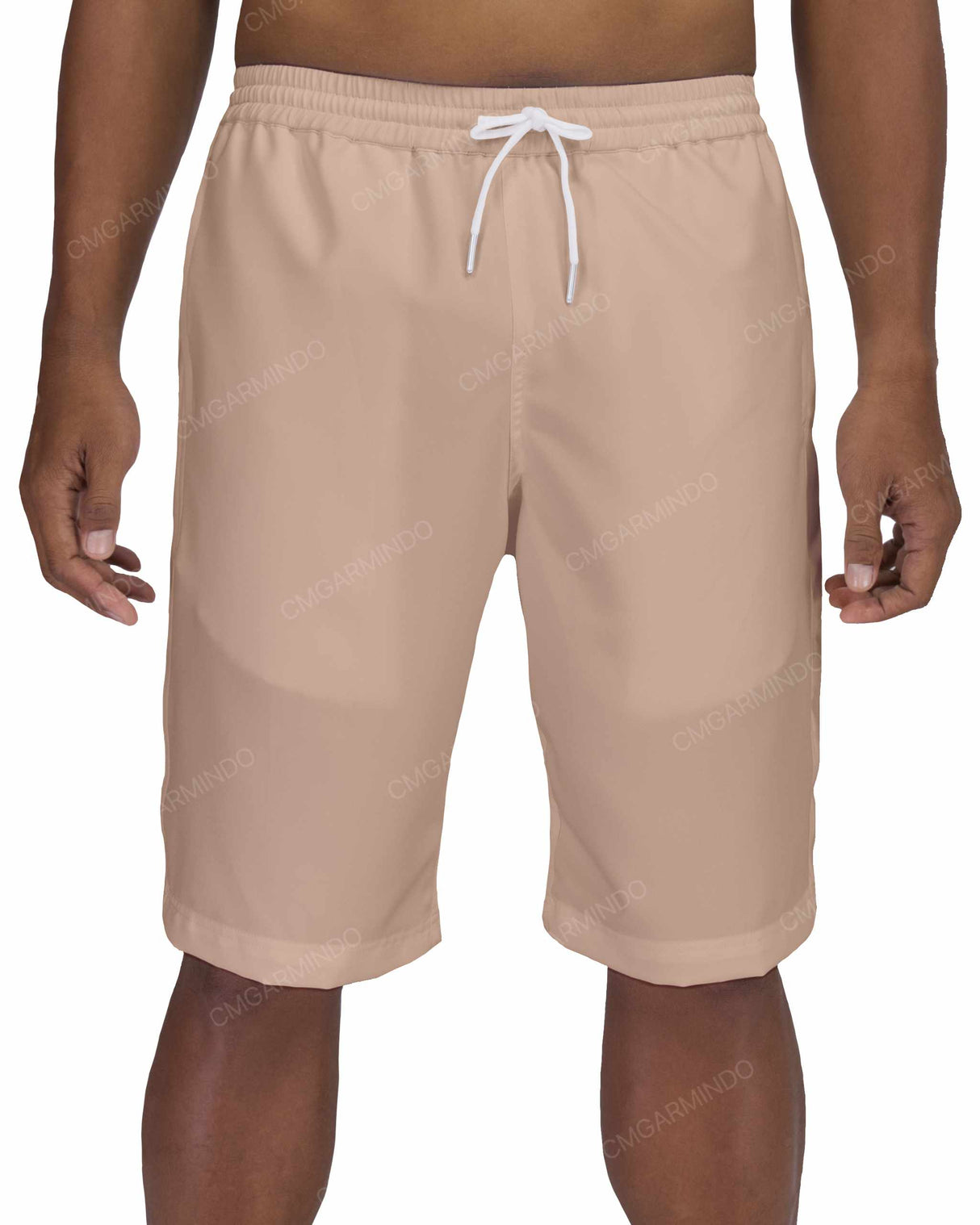 21" Elastic Waist Side Panel Swimshorts