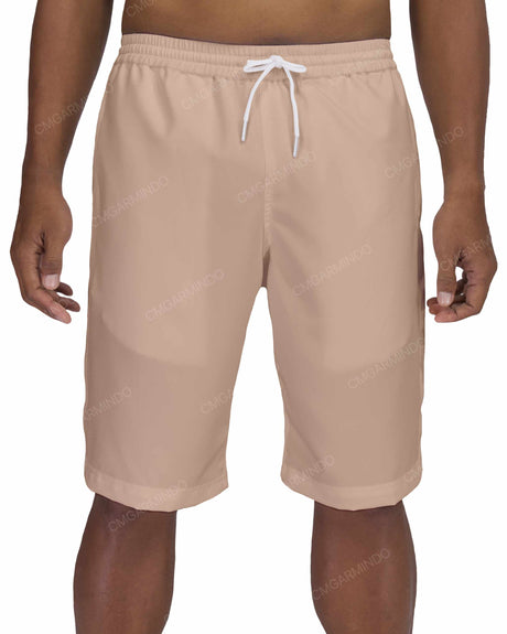 21" Elastic Waist Side Panel Swimshorts