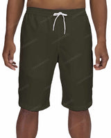 21" Elastic Waist Side Panel Swimshorts