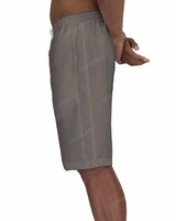 21" Elastic Waist Side Panel Swimshorts