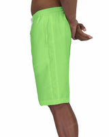 21" Elastic Waist Side Panel Swimshorts
