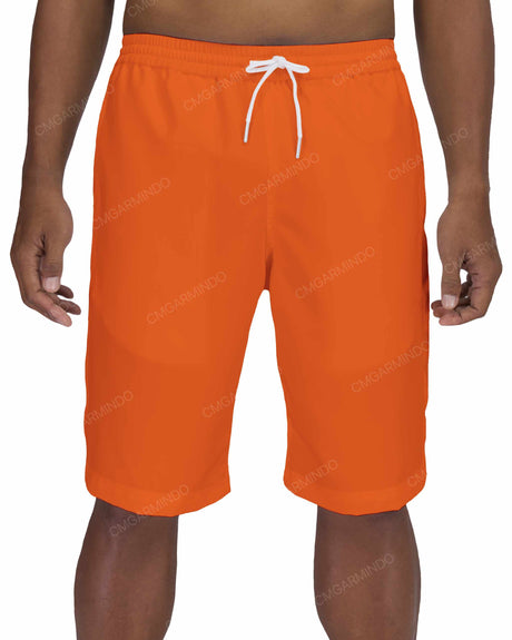21" Elastic Waist Side Panel Swimshorts