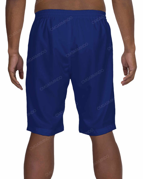 21" Elastic Waist Side Panel Swimshorts