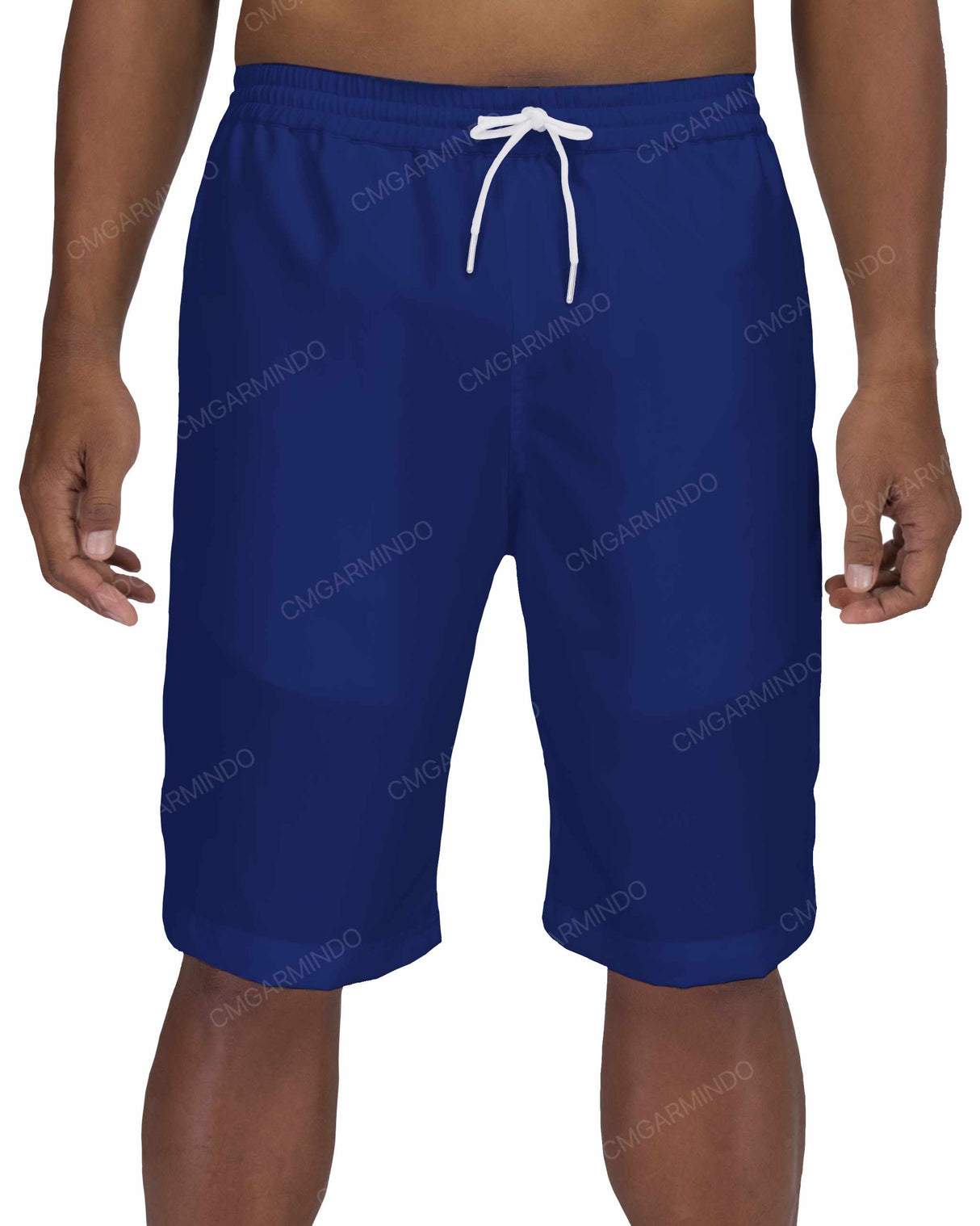 21" Elastic Waist Side Panel Swimshorts