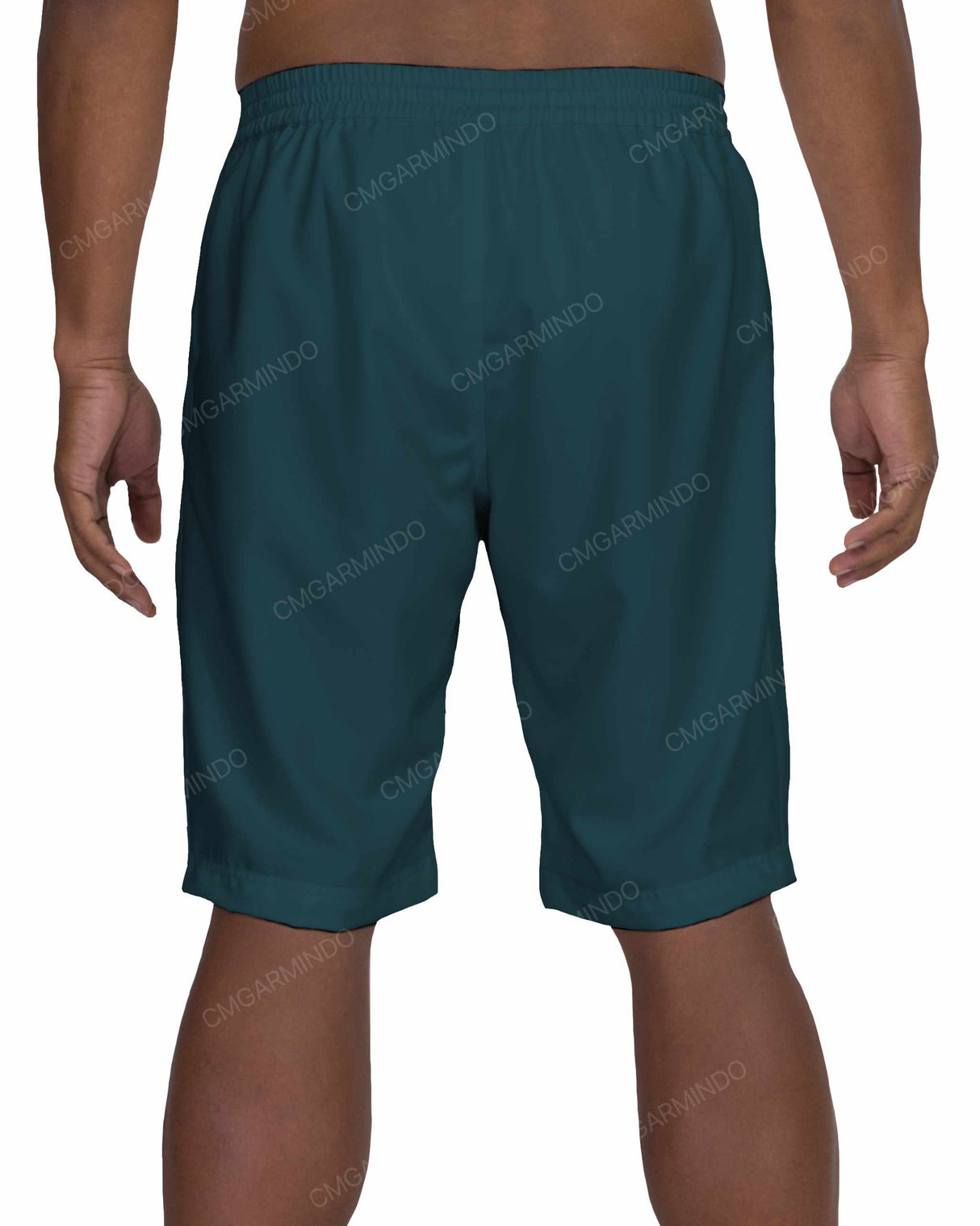 21" Elastic Waist Side Panel Swimshorts